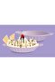 Porcelain Banana Boat Bowl Set, 24 cm, 2 pcs - 3