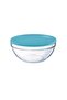 Temp Stackable Bowl with Teal Lid, 20 cm - 3