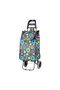 Printed Shopping Cart Trolley, Assorted - 3