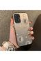 Samsung Galaxy A52/A52S Compatible Gold-Tone Star Patterned Acrylic Material Phone Case