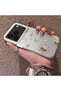 iPhone 17 Pro Compatible Gold Tone Star Patterned Acrylic Material Phone Case - 2