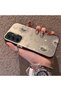 Samsung Galaxy A25 Compatible Gold Tone Star Patterned Acrylic Material Phone Case - 2