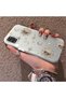Samsung Galaxy A31 Compatible Gold Tone Star Patterned Acrylic Material Phone Case - 2