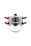 Stainless Steel Steamer, 24 cm - 6