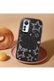 Mi 12 Lite Compatible Hello Kitty Patterned Camera Protected Black Soft Silicone Phone Case - 2