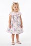 Baby Girl Bandana Floral Dress Powder 36197 - 2