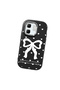 Infinix Hot 50I Compatible Camera Protected Black Soft Silicone Phone Case Bowknot Patterned - 3