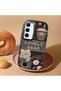 Samsung Galaxy S23 Compatible Camera Protected Black Soft Silicone Phone Case Cute Bear Patterned - 2