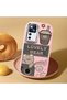 Mi 12t Compatible Camera Protected Pink Soft Silicone Phone Case Cute Bear Patterned - 2
