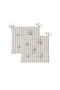 Chair Pad, 40 x 40 cm, 2 pcs, Beige - 3