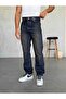 We11 Dark Navy Blue Baggy Pants - 2