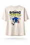 Boy's Cream Printed T-Shirt - 2