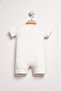 Short Sleeve Baby Romper - 2