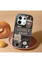 Redmi Note 13 Pro 5g Compatible Camera Protected Black Soft Silicone Phone Case Cute Bear Patterned - 2