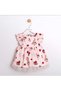 Girls' Lined Back Detail Strawberry Rabbit Dress - 2