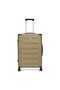 Cyprus 4 Wheel Hard Trolley, 58 cm, Brown - 4