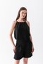 Women's Summer Linen Strap Blouse Shorts Set Casual Daily Combination Beach Chic - 5
