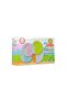 Melamine Dinner Set 50 Pcs Two Tone Pink White - 3