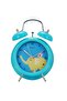 Plastic Twin Bell Alarm Clock with Animal Print, Assorted