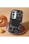 Oppo A5 Compatible Hello Kitty Patterned Camera Protected Black Soft Silicone Phone Case - 2