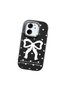 Mi 13t Compatible Camera Protected Black Soft Silicone Phone Case Bowknot Patterned - 3