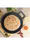 Aluminum Non Stick Arabic Flat Cooking Tawa - 8