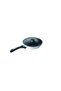 Non Stick Aluminium Deep Fry pan with Glass Lid, 28cm - 2