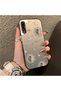 Samsung Galaxy A50/A50S/A30S Compatible Golden Tone Star Patterned Acrylic Material Phone Case