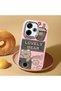 Redmi 13X Compatible Camera Protected Pink Soft Silicone Phone Case Cute Bear Patterned - 2