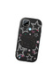 Realme C21 Compatible Hello Kitty Patterned Camera Protected Black Soft Silicone Phone Case - 3