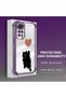Redmi Note 11 Compatible Transparent Four Corner Silicone Coated Glossy Edge Case - 4
