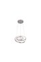 LİNA LED AVİZE, KROM, 30 CM - 2