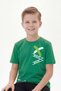 X White Printed Round Neck Short Sleeve Boys' T-Shirt