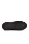 Black Thick Sole Lace-Up Women's Sports Shoes - 5