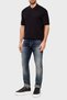 Cotton Pieces Slim Fit Normal Waist Slim Leg Jeans S Men's Denim Pants Xm000070 Af24012 Mb001 - 2
