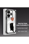 Redmi 13 4g Compatible Transparent Four-Corner Silicone Coated Glossy Edge Case - 3
