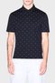All Logos Cotton Regular Fit Buttoned Polo Men's Polo Xm000735 Af10356 Fb434