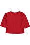 Plain Basic 6-18 Months Sweatshirt - Red