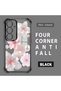Samsung Galaxy S25 Compatible Transparent Four Corner Silicone Coated Glossy Edge Case