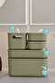 Multi-Purpose 5-Piece Organizer Storage Set with Covers - 3