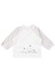 Unisex Ecru Very Cute Embroidered 5 Piece Organic Hospital Discharge Set - 2