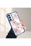Samsung Galaxy A25 Compatible Transparent Four Corner Silicone Coated Glossy Edge Case - 4