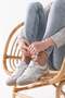 Women's daily white Sneakers lace-up comfortable sports shoes - 2
