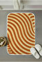 Multi-Purpose Shower Mat Non-Slip Foot Mat 60X100 Modern Patterned Soft Base - 3