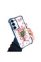 Samsung Galaxy S23 Compatible Transparent Four Corner Silicone Coated Glossy Edge Case - 2