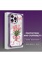 iPhone 15 Pro Compatible Transparent Four Corner Silicone Coated Glossy Edge Case - 4