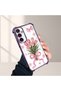 Samsung Galaxy S23 Fe Compatible Transparent Four-Corner Silicone Coated Glossy Edge Case - 4