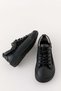Women's Daily Black Sneakers Lace-Up Comfortable Sports Shoes - 3