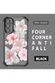 Samsung Galaxy A34 Compatible Transparent Four Corner Silicone Coated Glossy Edge Case