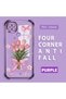 Redmi 10A Compatible Transparent Four Corner Silicone Coated Glossy Edge Case